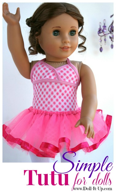 american girl doll tutu