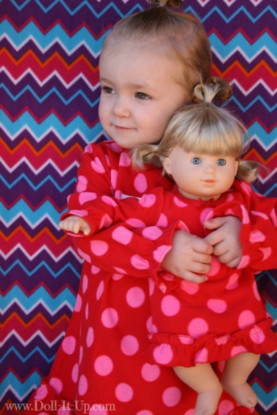 baby and doll matching outfits