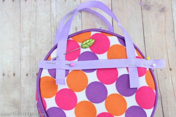 Make a Dance Bag {or a travel bag} for Dolls