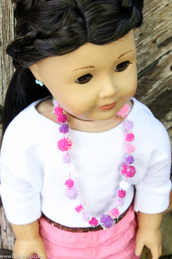 Pom Pom Necklace-4