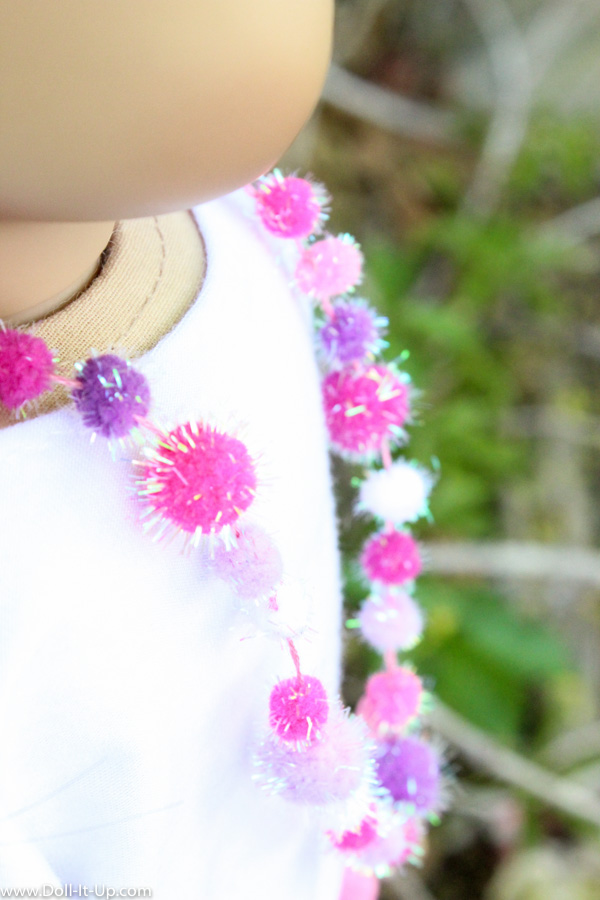 Pom Pom Necklace